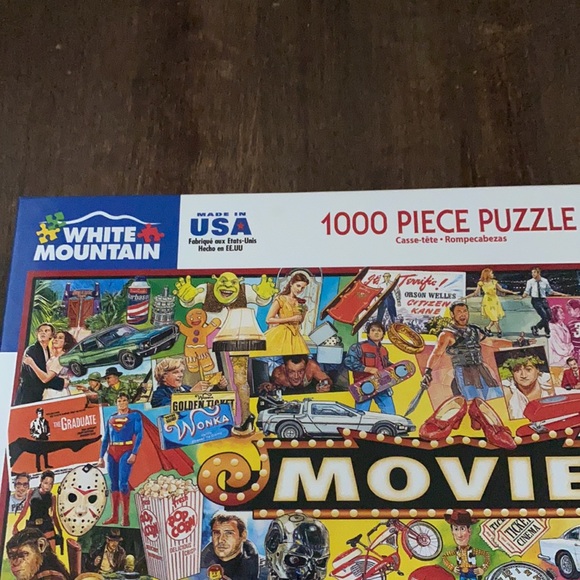 White Mountain ‘Movies’ puzzle - Picture 2 of 2
